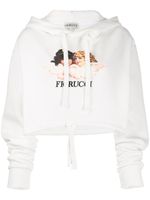 Fiorucci sweat à capuche Vintage Angels - Blanc