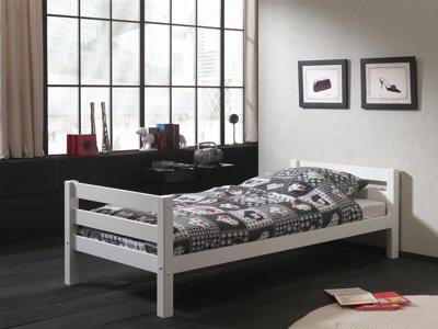 Bed ALIZE 90x200 cm witte pijnboom