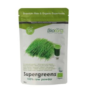 Supergreens raw powder bio