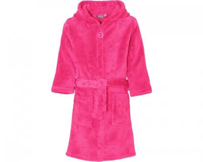 Playshoes badjas junior donkerroze maat 134/140