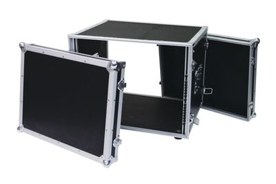 Roadinger 30107260 apparatuurtas Vliegkoffer Zwart, Zilver