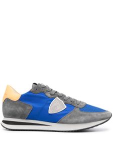 Philippe Model Paris baskets TRPX Running en cuir - Bleu