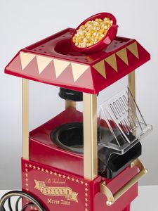 Korona KORONA 41100 Popcornmaker Rood, Zwart, Goud