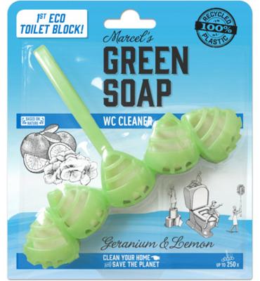 Marcel's Gr Soap Toiletblok Geranium & Citroen (55g) Marcel's Gr Soap Toiletblok Geranium & Citroen (55g)