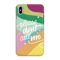 Don't call: iPhone X Tough Case - thumbnail