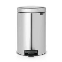 Brabantia NewIcon Pedaalemmer 12 L Vingerafdrukvrij - Matt Steel