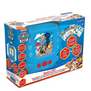 Paw Patrol Interactieve Tweetalig Kaartlezer spel met LCD-scherm EN/FR