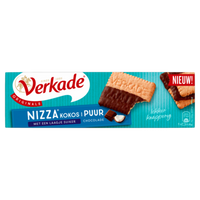 Verkade Originals Nizza Kokos Pure Chocolade 177g bij Jumbo