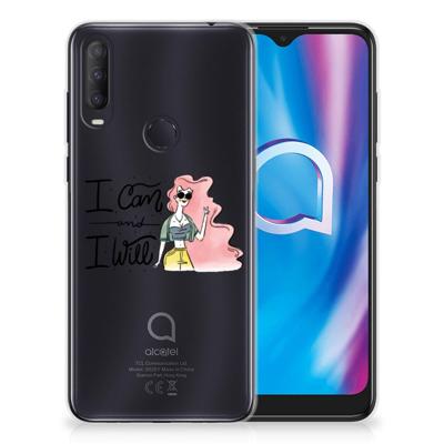 Alcatel 1S (2020) Telefoonhoesje met Naam i Can