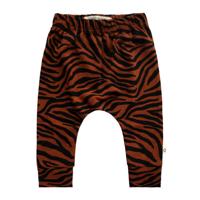 Your Wishes baby broek met biologisch katoen bruin/zwart
