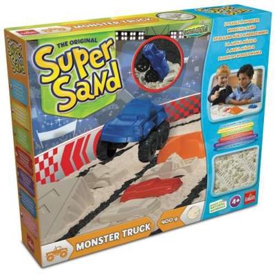 Goliath Super Sand Monstertruck speelzand 10-delig Goliath Super Sand Monstertruck speelzand 10-delig