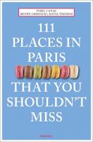 Reisgids 111 places in Places in Paris That You Shouldn't Miss | Emons - thumbnail