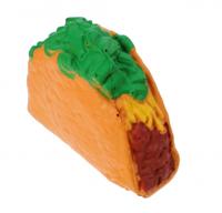 LG Imports stressbal taco bruin/groen 11 x 9 cm