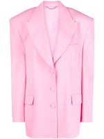 Magda Butrym blazer oversize à épaulettes - Rose