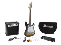 DIMAVERY EGS-1 Electric guitar set, sunburst - thumbnail