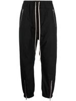 Rick Owens pantalon de jogging à zips - Noir