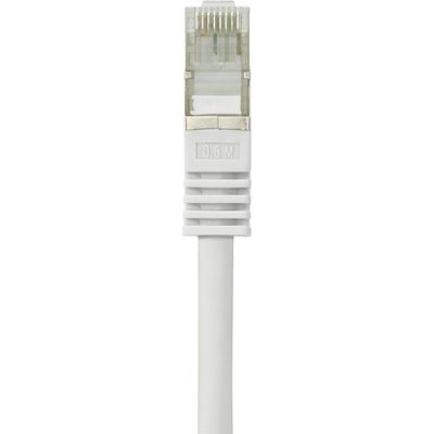 Renkforce RF-4724274 RJ45 Netwerkkabel, patchkabel CAT 5e F/UTP 1.00 m Grijs Snagless 1 stuk(s)