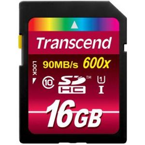 Transcend SDHC 16GB Class10 UHS-I 600x Ultimate