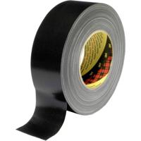 3M 389S50 Textieltape 389 Zwart (l x b) 50 m x 50 mm 1 stuk(s) - thumbnail