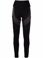 Philipp Plein legging à empiècements contrastants - Noir