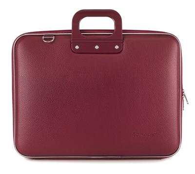 Bombata Maxi Hardcase Laptoptas 17 inch Burgundy Red