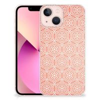 iPhone 13 mini TPU bumper Pattern Orange - thumbnail