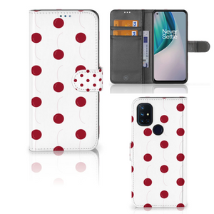 OnePlus Nord N10 Book Cover Cherries