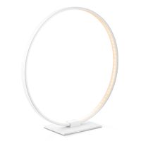 HOME SWEET HOME LED eclips tafellamp ↕ 36 cm wit - thumbnail