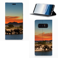 Samsung Galaxy Note 8 Hoesje maken Olifanten