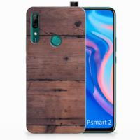Huawei P Smart Z Bumper Hoesje Old Wood