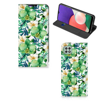 Samsung Galaxy A22 5G Smart Cover Orchidee Groen