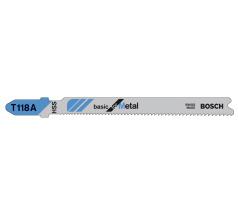 Bosch Accessories 2609256729 Decoupeerzaagblad HSS, T 118 A Basic for Metal 2 stuk(s)