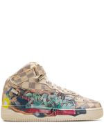 Nike x Louis Vuitton baskets mi-montantes Air Force 1 - Tons neutres - thumbnail