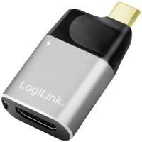 LogiLink USB 3.2 Gen 2 (USB 3.1 Gen 2) Adapter [1x USB 3.2 Gen 2 stekker C (USB 3.1) - 1x HDMI-bus, USB-C bus (Power Delivery)] CUA0203 - thumbnail