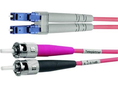 Telegärtner L00893A0042 Glasvezel Aansluitkabel [1x ST-stekker - 1x LC-stekker] 9/125 µ Singlemode OS2 5.00 m