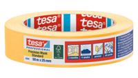 tesa PRECISION STANDARD 04344-00003-00 Maskeertape Präzisionskrepp Geel (l x b) 50 m x 25 mm 1 stuk(s)