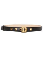 Balmain ceinture à boucle logo - Noir - thumbnail