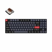 K13 Pro (zwart/grijs, DE-indeling, Gateron Low Profile 2.0 mechanisch bruin, hot-swap, aluminium frame, RGB)