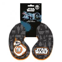 Disney nekkussen Star Wars BB8 21 cm grijs/oranje