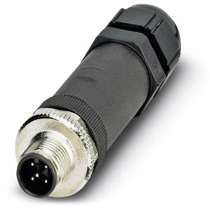 Phoenix Contact 1556825 Sensor/actuator connector, niet geassembleerd M12 Aantal polen (sensoren): 5 Stekker, recht 1 stuk(s)