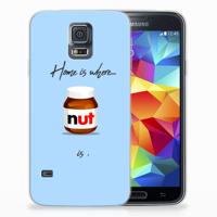 Samsung Galaxy S5 Siliconen Case Nut Home