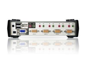 ATEN CS1734B-AT-G KVM-switch 4 poorten VGA USB 2048 x 1536 Pixel