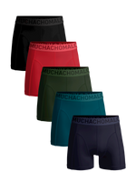 Muchachomalo boxershorts 5-pack solid light cotton-XL