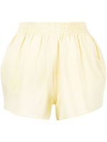 Forte Dei Marmi Couture short à taille élastiquée - Jaune