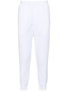 DSQUARED2 pantalon de jogging fuselé à logo - Blanc