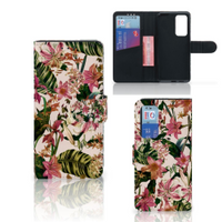 Huawei P40 Hoesje Flowers - thumbnail