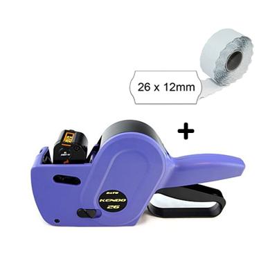 Prijstang KENDO 6 gratis doos etiketten afneembaar