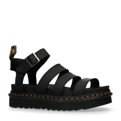Dr. Martens Blaire Brando leren plateau sandalen zwart Dr. Martens Blaire Brando leren plateau sandalen zwart
