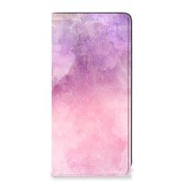 Bookcase Samsung Galaxy A21s Pink Purple Paint - thumbnail