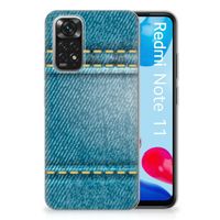 Xiaomi Redmi 10 | Redmi Note 11 4G Silicone Back Cover Jeans - thumbnail